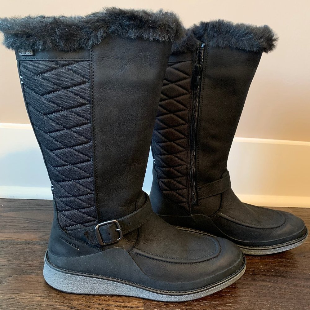 Merrell Women's Tremblant Ezra Tall Waterproof Ice